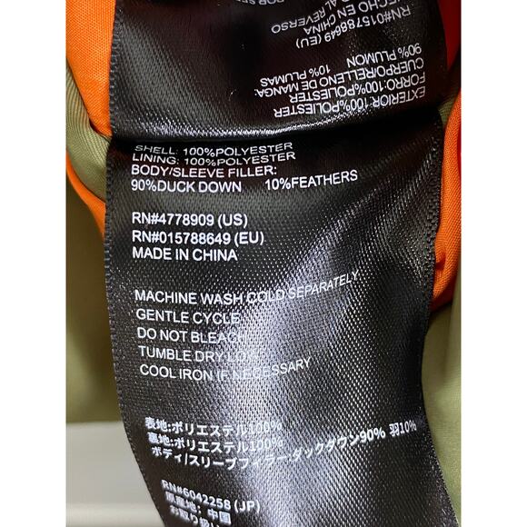 OROLAY Green Zip Front Thickened Down Coat Jacket Women's Plus Size 2XL NWT - Picture 12 of 16